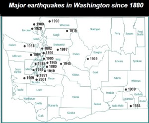 Washington Earthquakes